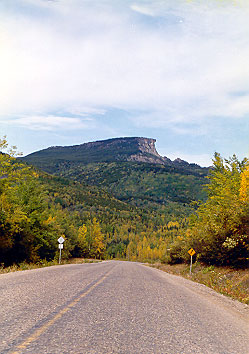 Alaska Highway - Indian Head Mountain